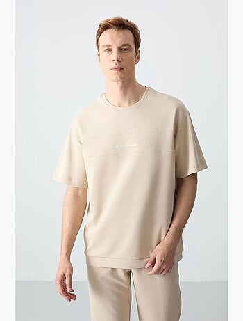 Conjunto de camiseta oversize y pantalón para hombre tommy