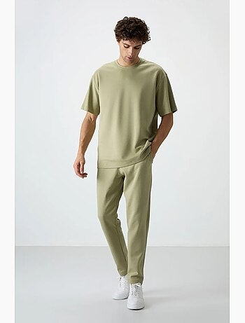 Conjunto de camiseta oversize y pantalón para hombre tommy