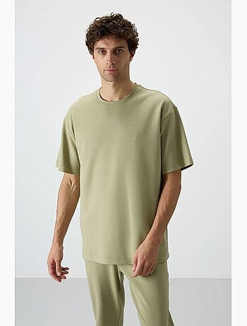 Conjunto de camiseta oversize y pantalón para hombre tommy