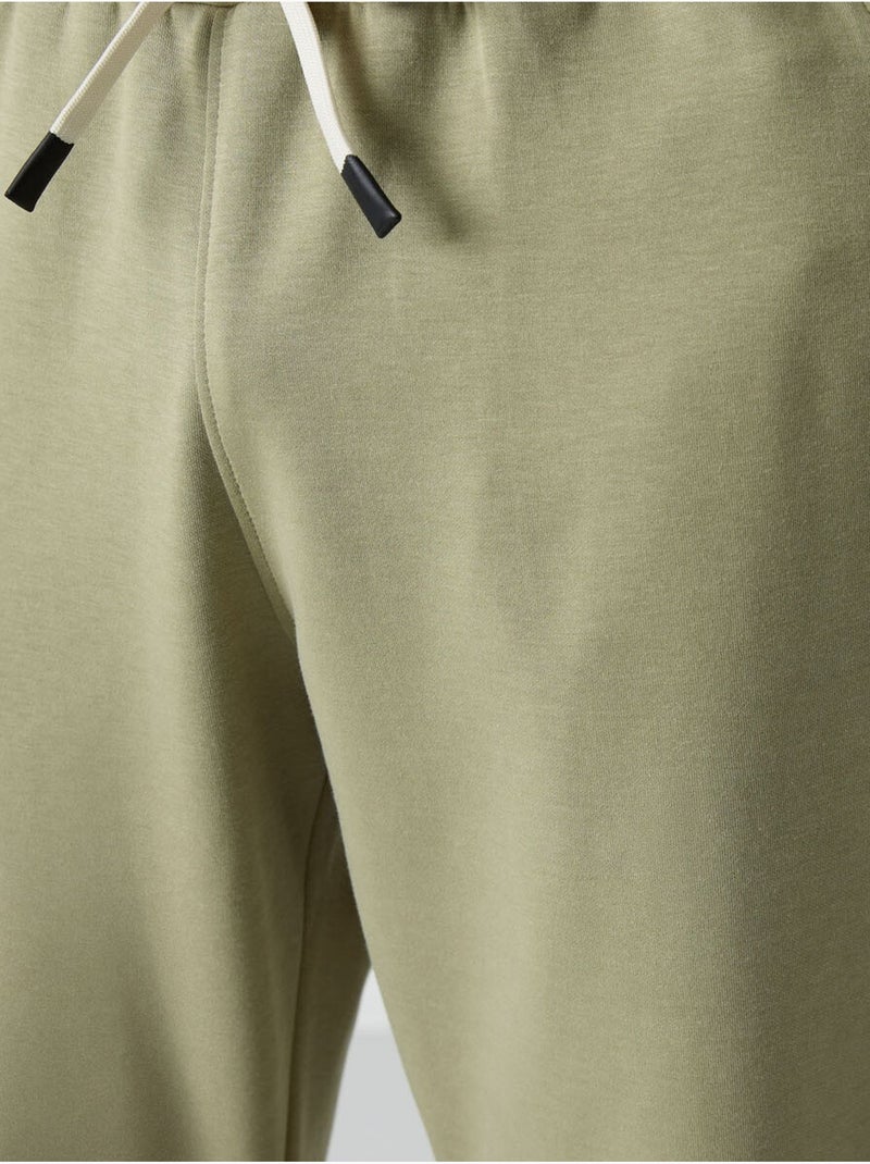 Conjunto de camiseta oversize y pantalón para hombre tommy Caqui - Kiabi