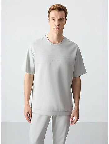 Conjunto de camiseta oversize y pantalón para hombre tommy