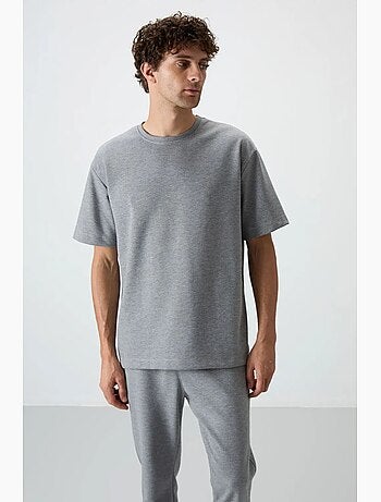 Conjunto de camiseta oversize y pantalón para hombre tommy