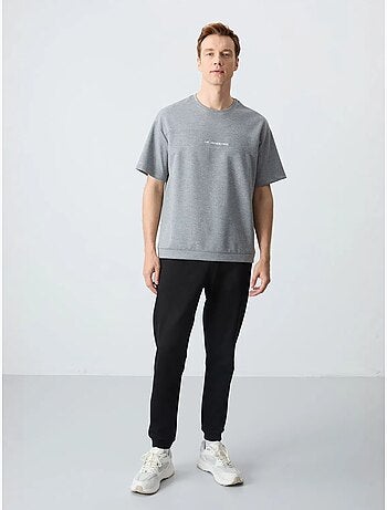 Conjunto de camiseta oversize y pantalón para hombre tommy