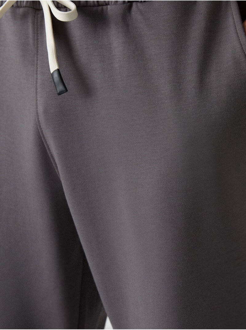 Conjunto de camiseta oversize y pantalón para hombre tommy Gris negro - Kiabi