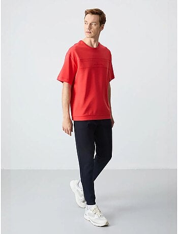 Conjunto de camiseta oversize y pantalón para hombre tommy