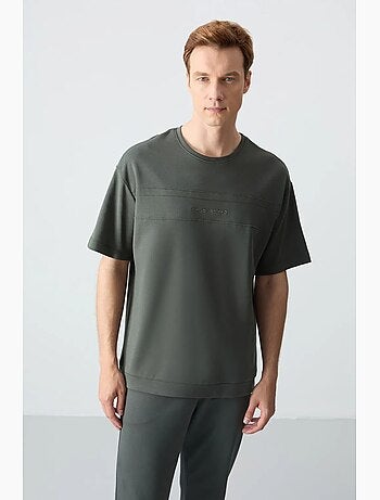 Conjunto de camiseta oversize y pantalón para hombre tommy