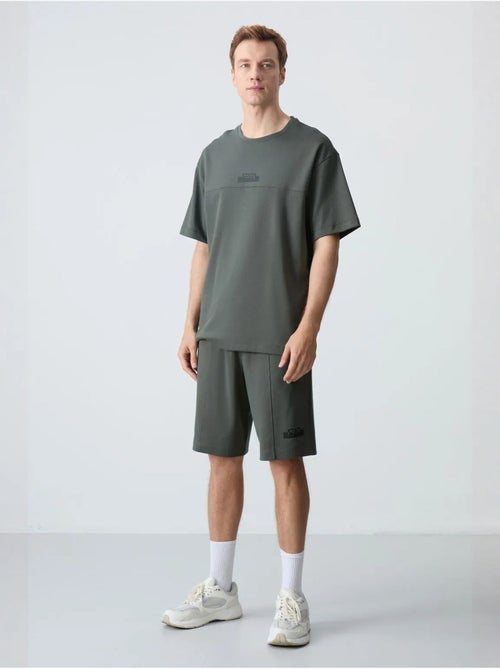 Conjunto de camiseta oversize y shorts para hombre tommy - Kiabi
