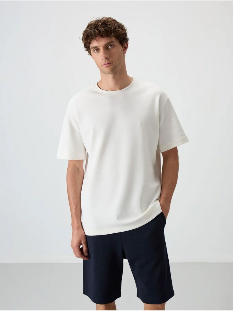 Conjunto de camiseta oversize y shorts tommy Blanco - Kiabi