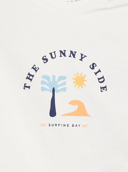 Conjunto de camiseta + pantalón ciclista estampado  - Grafik Edition - Kiabi