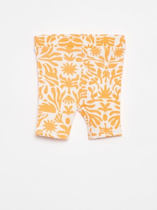 Conjunto de camiseta + pantalón ciclista estampado  - Grafik Edition - Kiabi