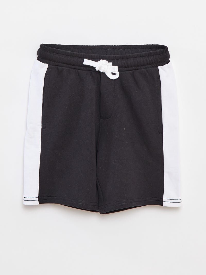 Conjunto de camiseta + pantalón corto bicolor  - 2 piezas BLANCO - Kiabi