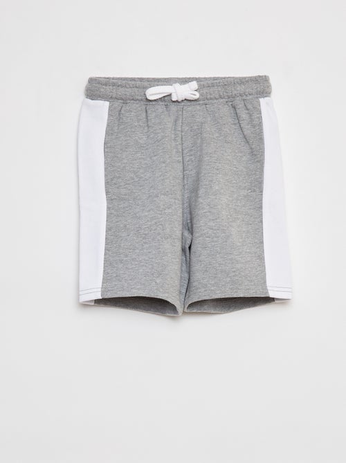 Conjunto de camiseta + pantalón corto bicolor  - 2 piezas - Kiabi