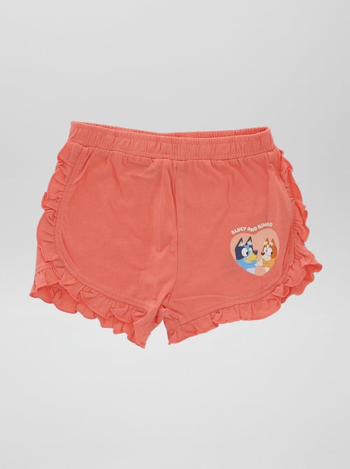 Conjunto de camiseta + pantalón corto 'Bluey' - 2 piezas - Kiabi