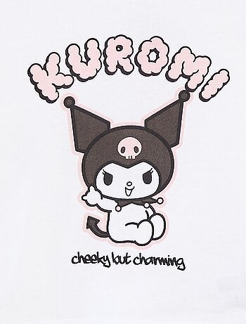 Conjunto de camiseta + Pantalón corto de pijama 'Hello Kitty' - 2 piezas