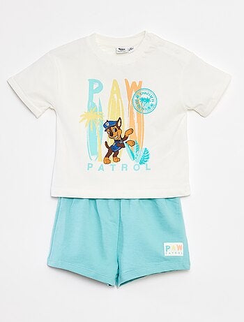 Conjunto de camiseta + pantalón corto 'La Patrulla Canina'