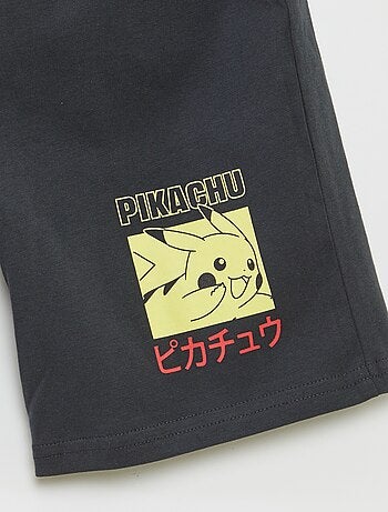 Conjunto de camiseta + pantalón corto 'Pokemon' - 2 piezas
