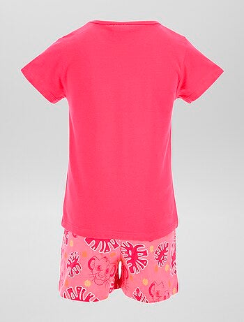 Conjunto de camiseta + pantalón corto 'Simba' - 2 piezas