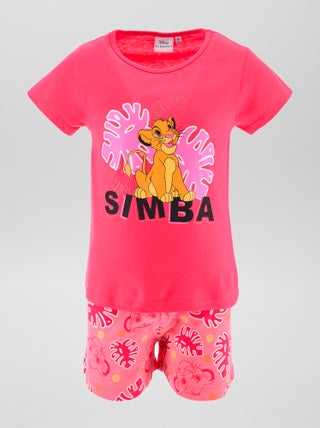 Conjunto de camiseta + pantalón corto 'Simba' - 2 piezas