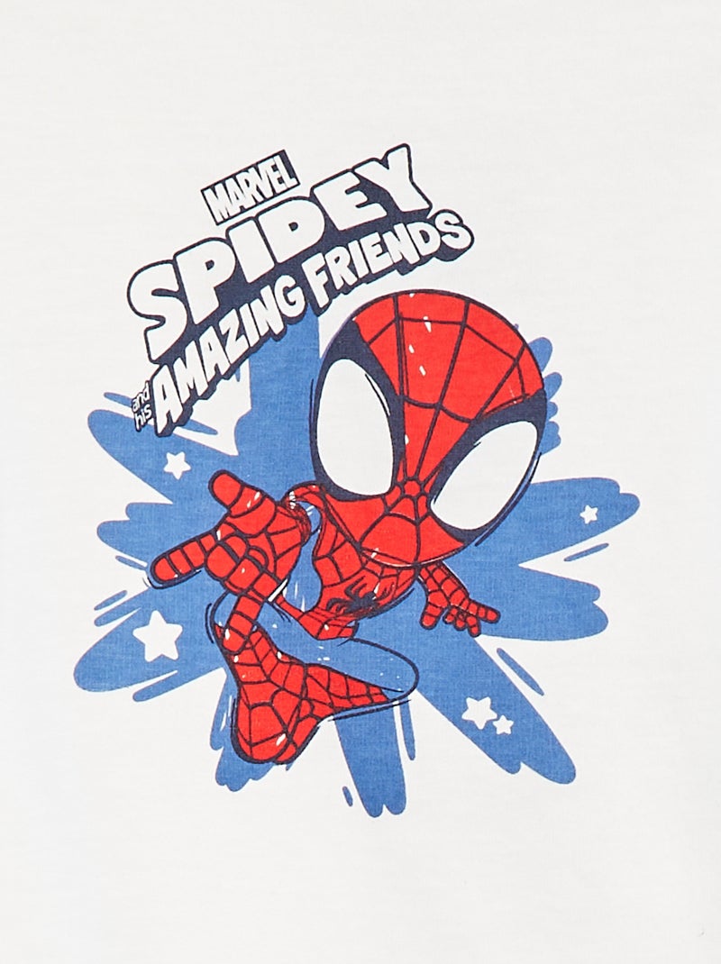 Conjunto de camiseta + pantalón corto 'Spider-Man' 'Marvel' - 2 piezas AZUL - Kiabi