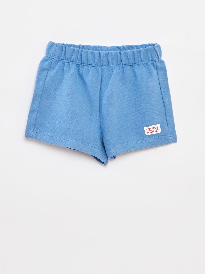 Conjunto de camiseta + pantalón corto 'Spider-Man' 'Marvel' - 2 piezas AZUL - Kiabi