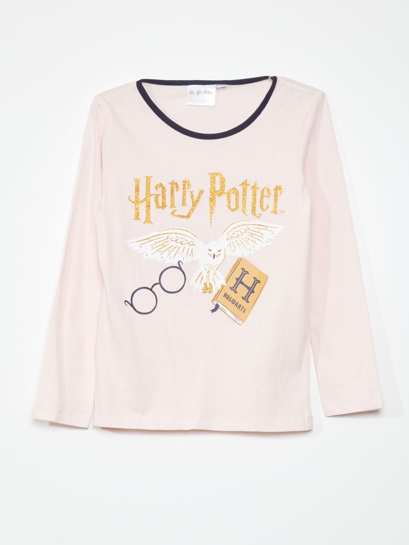 Conjunto de camiseta + pantalón 'Harry Potter' - 2 piezas - ROSA - Kiabi -  10.00€