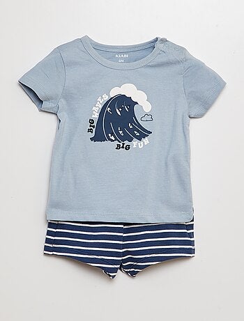 Conjunto de camiseta + short - 2 piezas