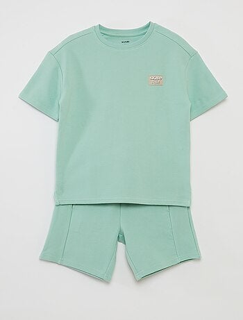 Conjunto de camiseta + short - 2 piezas