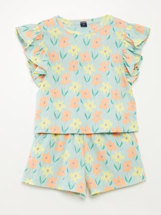 Conjunto de camiseta + short - 2 piezas