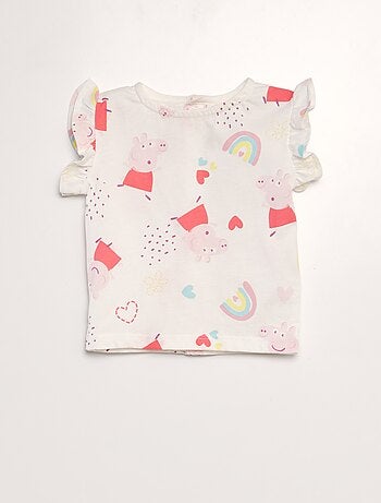 Conjunto de camiseta + short 'Peppa Pig'