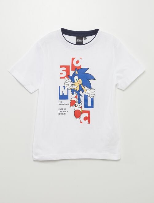Conjunto de camiseta + short 'Sonic' - 2 piezas - Kiabi