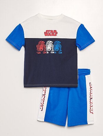Conjunto de camiseta + short 'Star Wars'