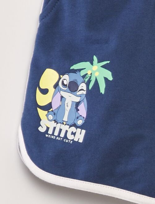 Conjunto de camiseta + short 'Stitch' 2 piezas - Kiabi