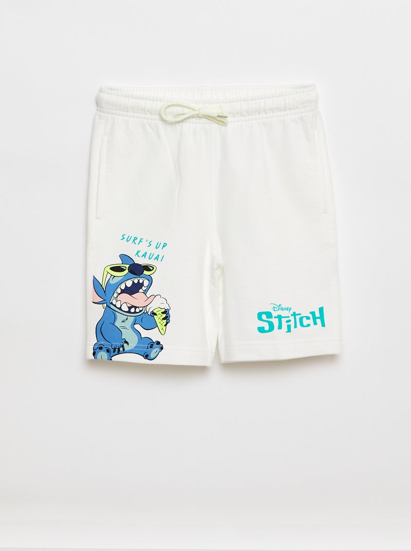 Conjunto de camiseta + short 'Stitch' 'Disney' AZUL - Kiabi