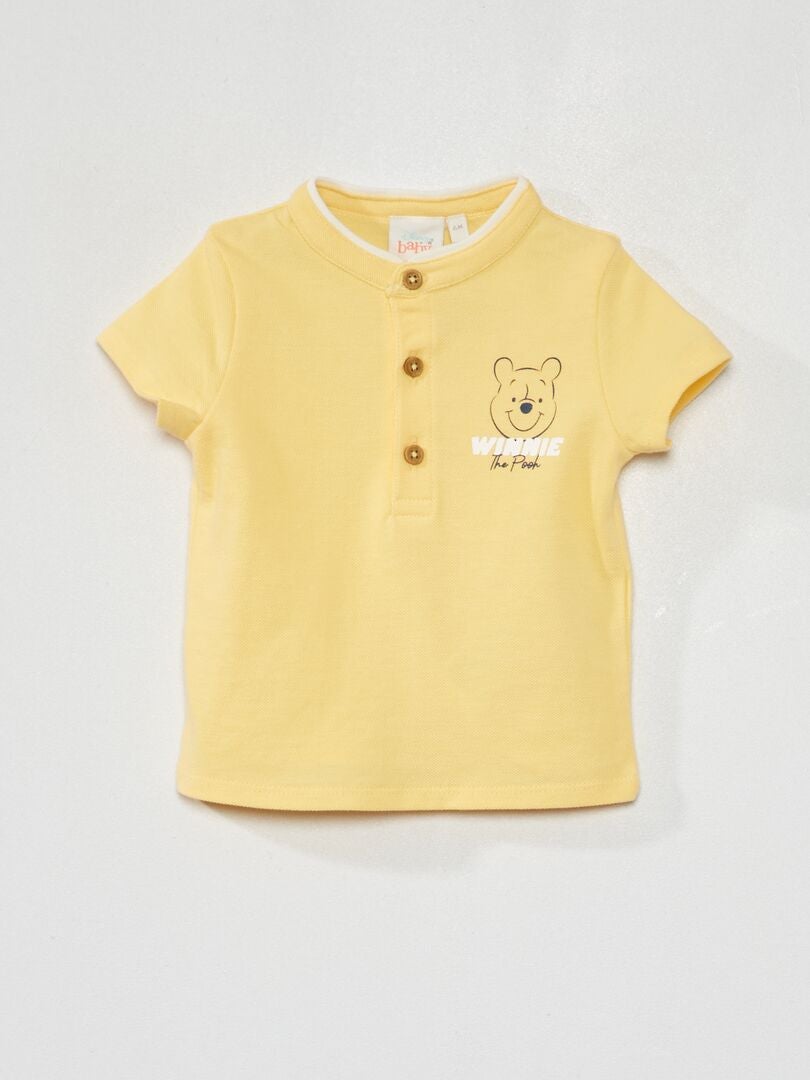 Conjunto de camiseta + short 'Winnie' AMARILLO - Kiabi
