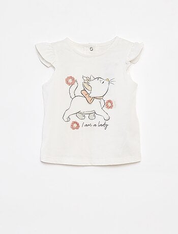 Conjunto de camiseta sin mangas + pantalón corto estampado 'Marie'