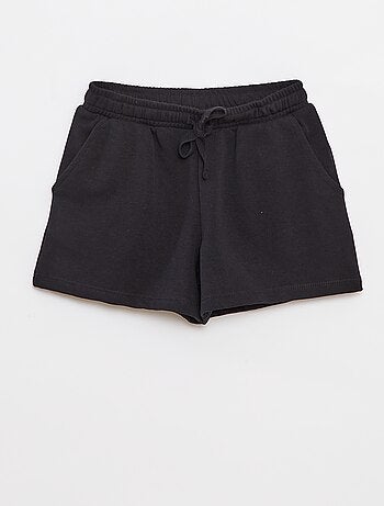 Conjunto de camiseta sin mangas + pantalón corto liso - 2 piezas