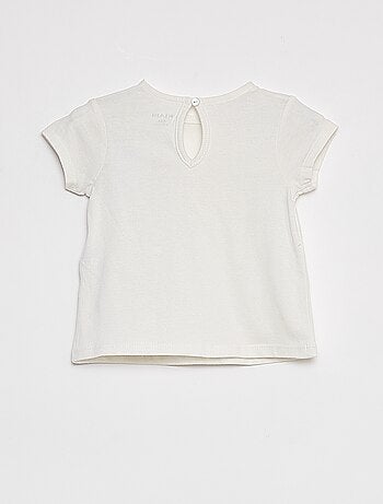 Conjunto de camiseta + vestido + cinta - 3 piezas