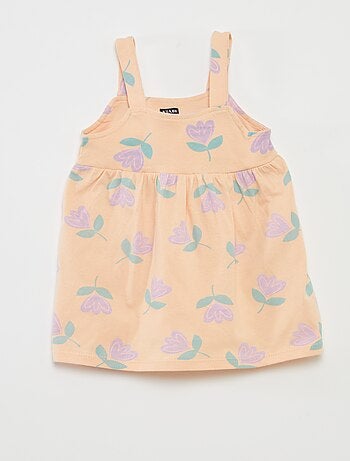 Conjunto de camiseta + vestido + cinta - 3 piezas
