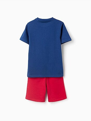 Conjunto de camiseta y pantalón corto con estampado de Spider-Man