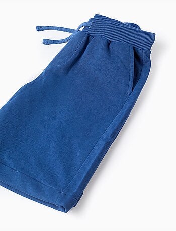 Conjunto de camiseta y pantalón corto de algodón con estampado