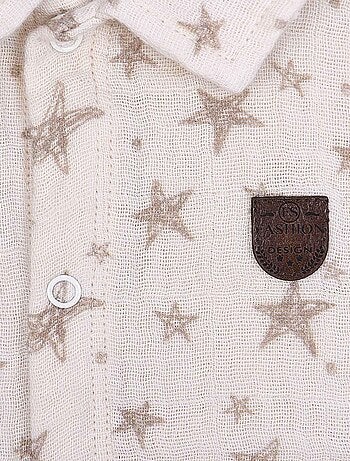 Conjunto de camiseta y pantalón corto de algodón orgánico - Kitikate