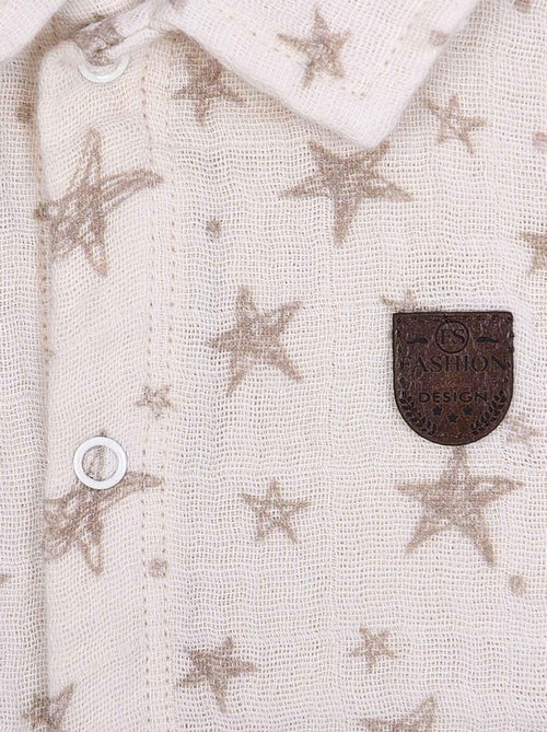 Conjunto de camiseta y pantalón corto de algodón orgánico | Kitikate - Kiabi