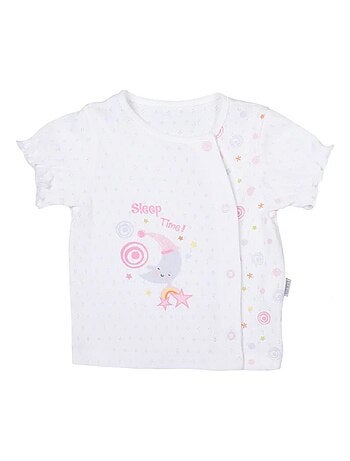 Conjunto de camiseta y pantalón corto de bebé en algodón orgánico - Kitikate