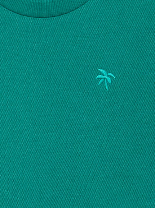 Conjunto de camiseta y pantalón corto de piqué de algodón - Kiabi