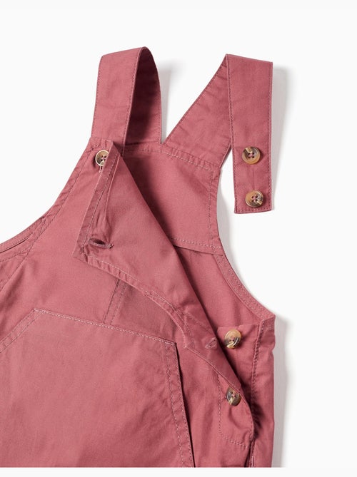 Conjunto de camiseta y peto de algodón - Kiabi