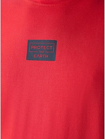 Conjunto de camiseta y shorts de punto jersey de algodón estampado tommy