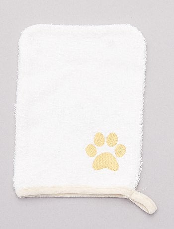 Conjunto de capa de baño y manopla - Kiabi