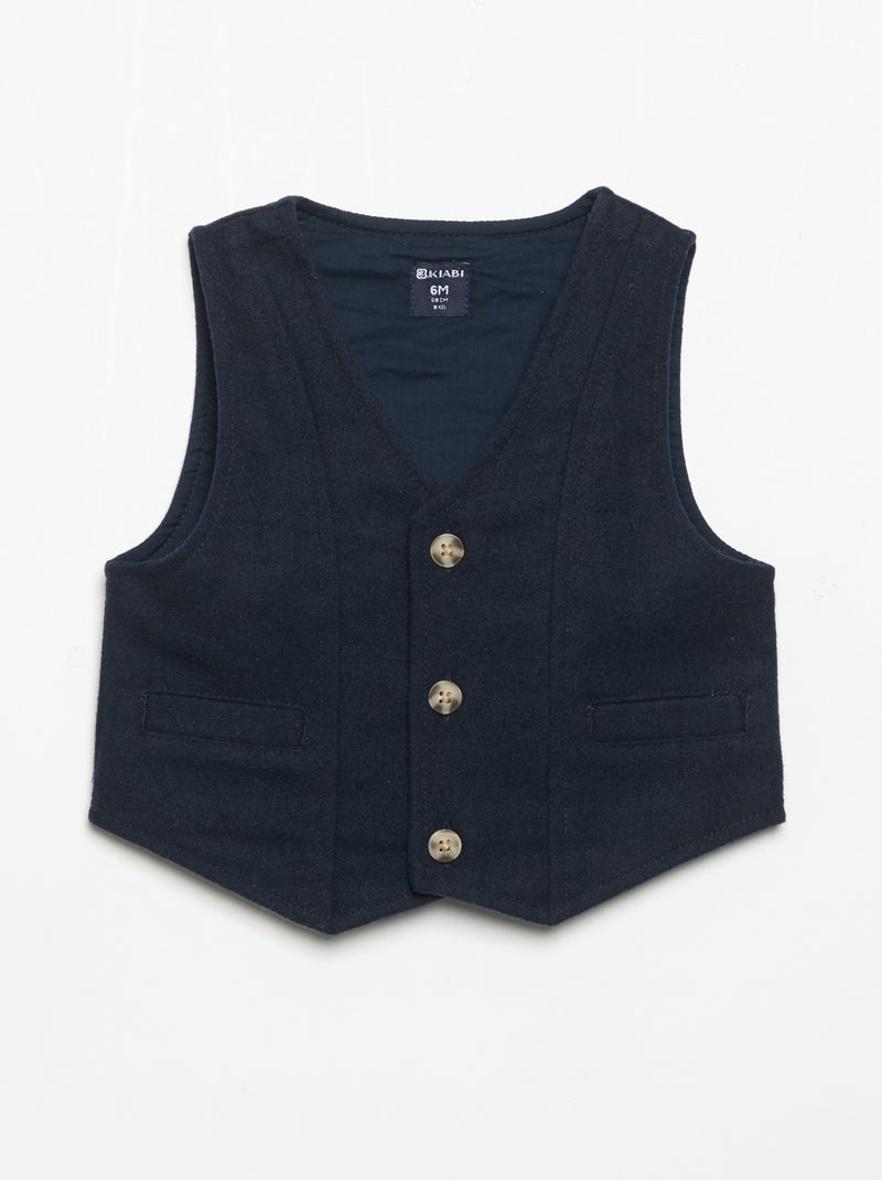 Conjunto de ceremonia de 3 piezas Azul - Kiabi