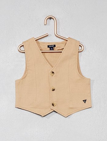 Conjunto de chaleco + camisa + pantalón - Kiabi