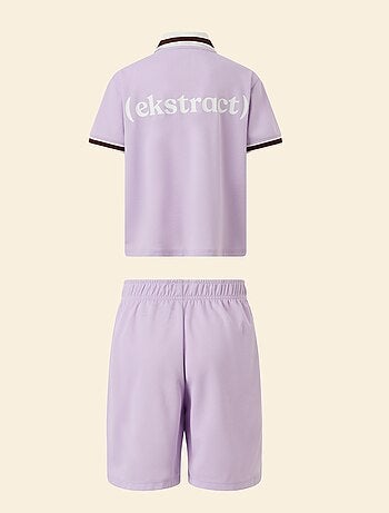 Conjunto de chándal camiseta + pantalón corto - (ekstract)